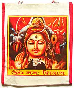  indische Einkaufstasche Shiva