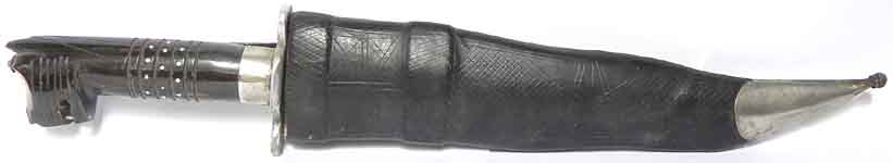 Gurkha Messer mit Lederscheide
