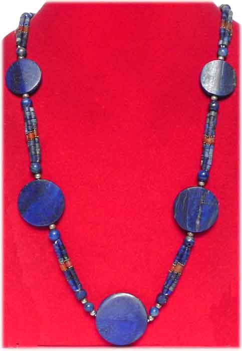 Afghanische Lapislazuli Halskette