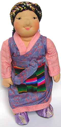 tibetische Böpa Puppe Tsering